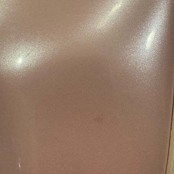 Beijo Light Pink Tote with Polished Silver Handle - Picture 10 of 11